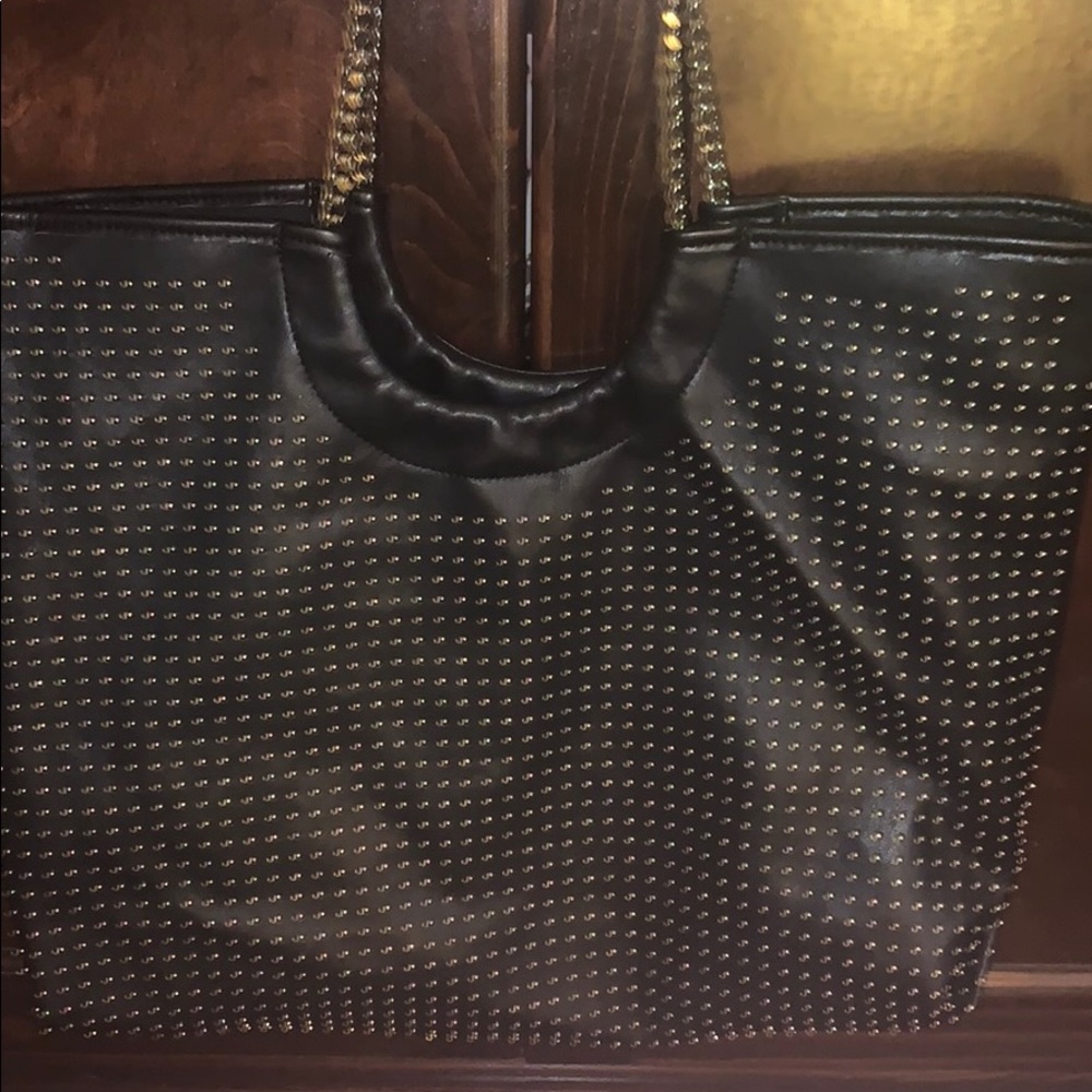 Steve Madden large studded tote